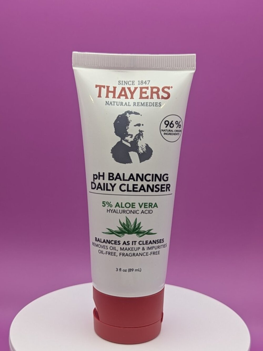 Thayers pH Balancing Daily Cleanser w Aloe & Hyaluronic Acid  TS 3fl oz New